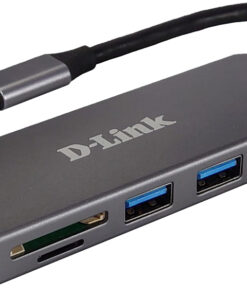 D-Link 5-in-1 USB-C Hub met kaartlezer DUB-2325