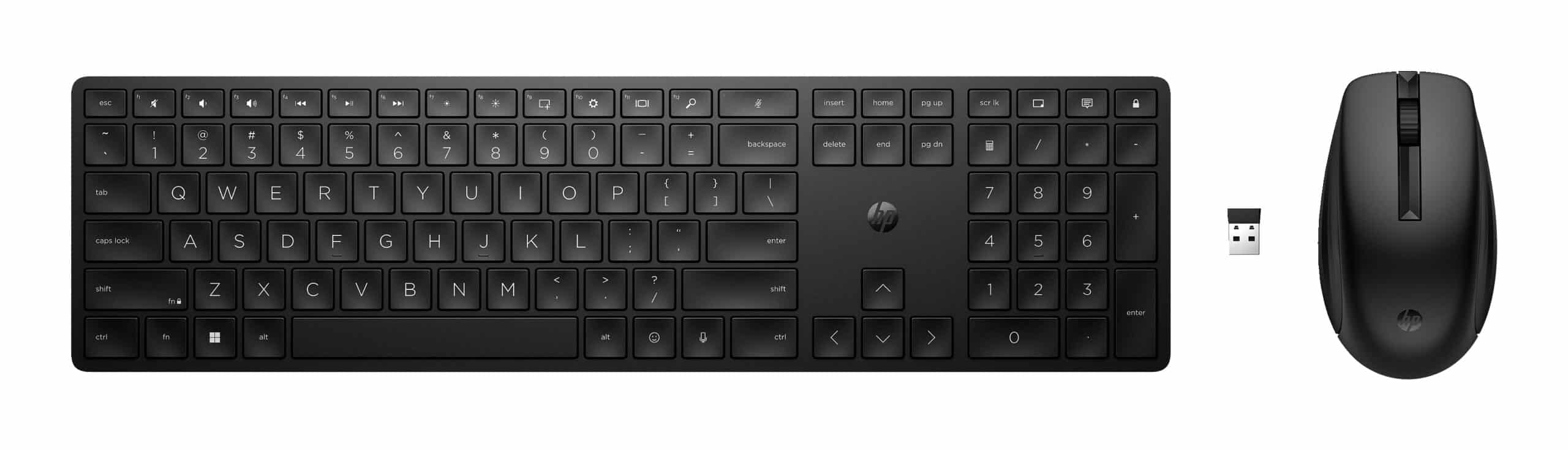 HP 655 draadloze toetsenbord- en muiscombinatie (zwart 10) - Afbeelding 5