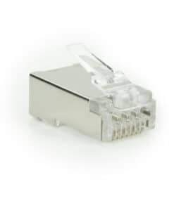 ACT CAT6A pass-through shielded modulaire RJ45 connector