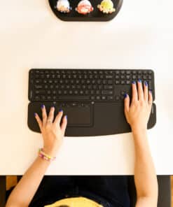Contour Design Balance toetsenbord Kantoor RF-draadloos + Bluetooth QWERTY Amerikaans Engels Zwart - Afbeelding 4