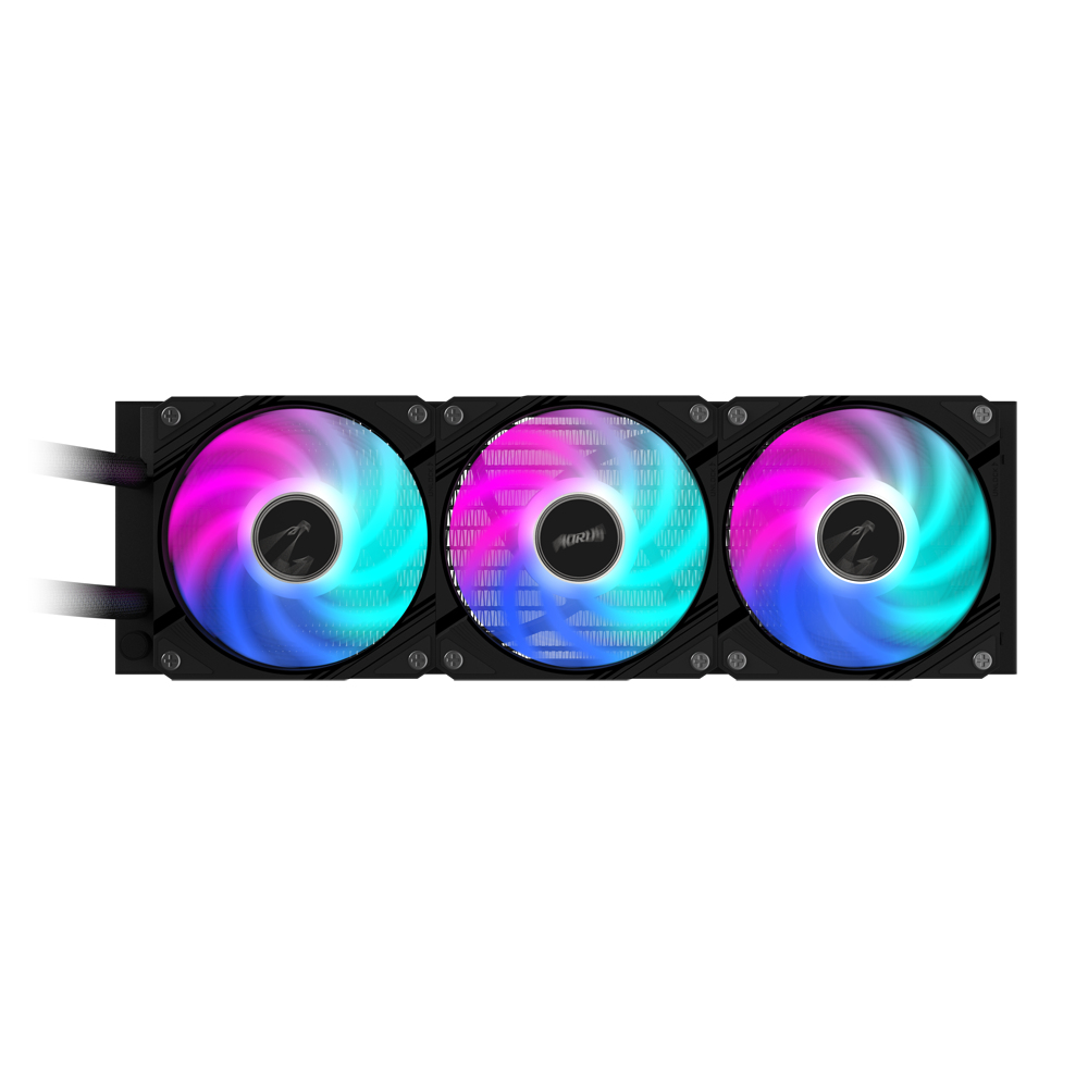 GIGABYTE AORUS WATERFORCE II 360 Processor Alles-in-één vloeistofkoeler 12 cm Zwart - Afbeelding 4