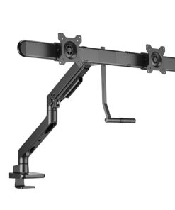 ACT Monitorarm 32" office premium, gasveer, crossbar, 2 schermen - Afbeelding 7