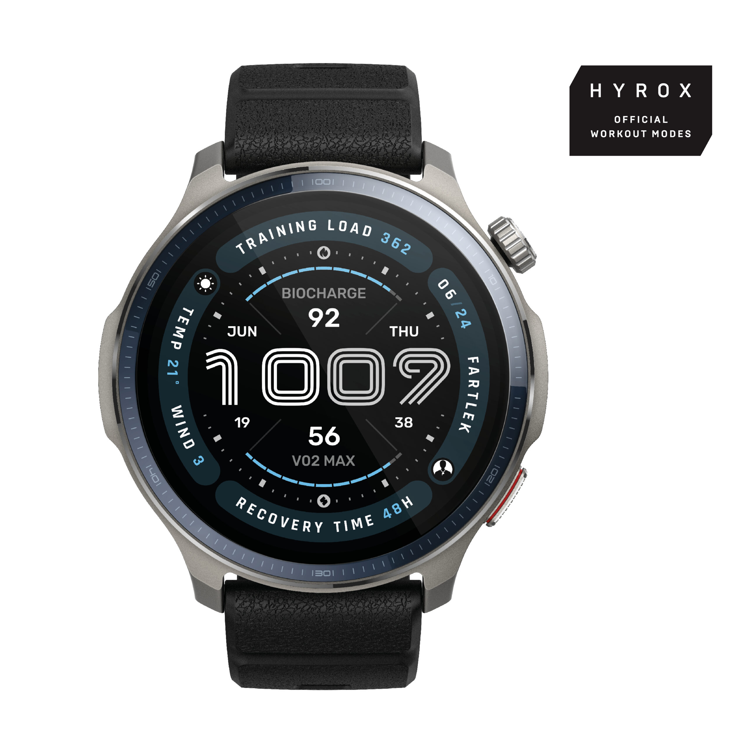 Amazfit Balance 2 3,81 cm (1.5") AMOLED Digitaal 480 x 480 Pixels Touchscreen Grijs Wifi GPS