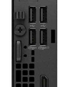 DELL Pro QCM1250 Intel Core i5-14500T 16 GB DDR5-SDRAM 512 GB SSD Windows 11 Pro Micro PC Mini PC Zwart - Afbeelding 4