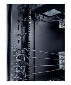 APC Verticale kabelorganizer, 8 kabelringen, nul U - Afbeelding 6