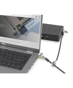 Kensington Slim N17 2.0 Keyed Dual Head Laptop Lock voor Wedge-Shaped Slots - Afbeelding 7