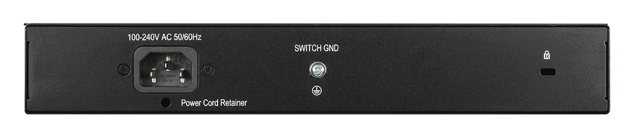 D-Link DGS-1008MP netwerk-switch Unmanaged Gigabit Ethernet (10/100/1000) Power over Ethernet (PoE) 1U Zwart - Afbeelding 2