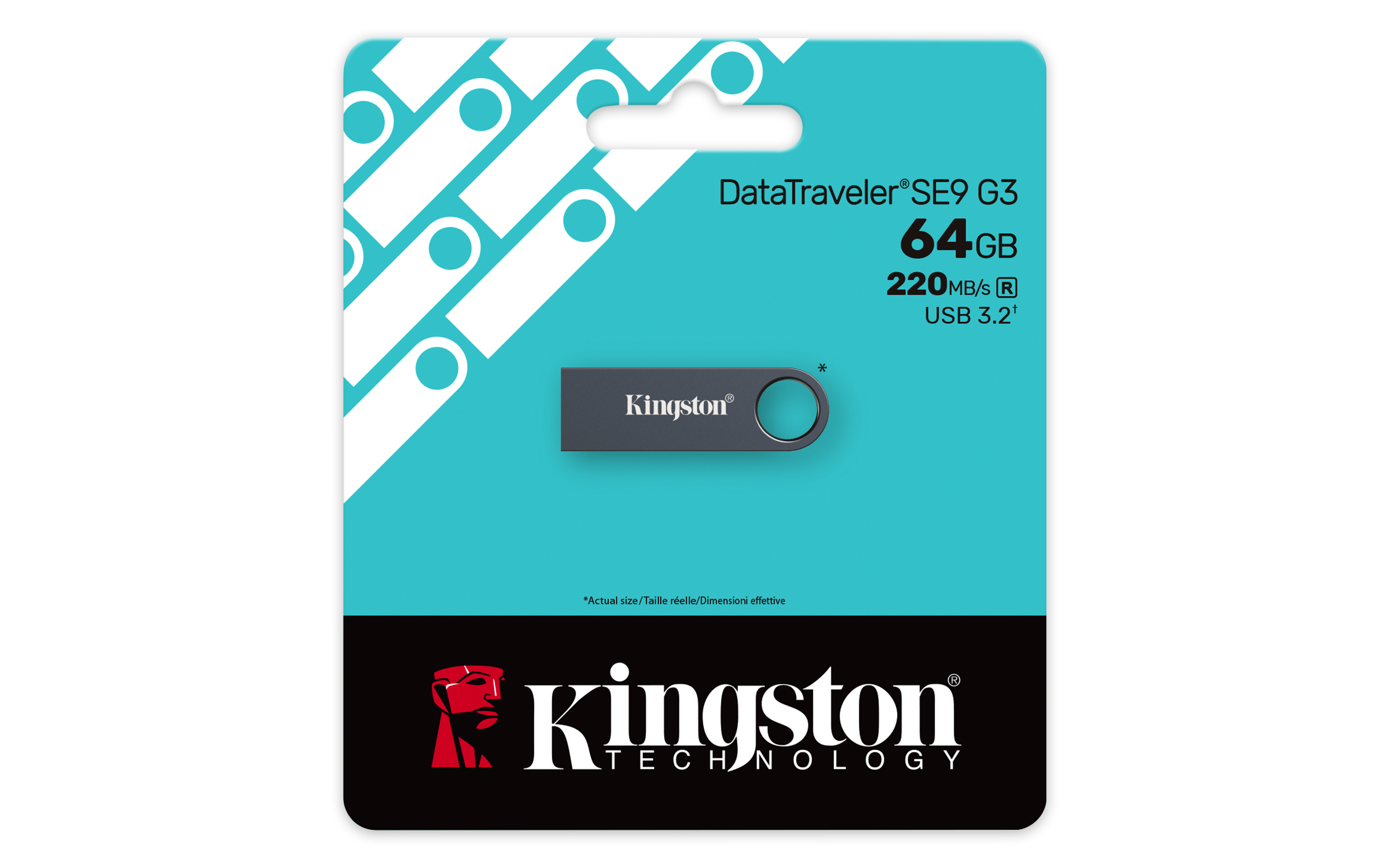 Kingston Technology DataTraveler 64GB SE9 G3 - Dark Nickel - Afbeelding 4