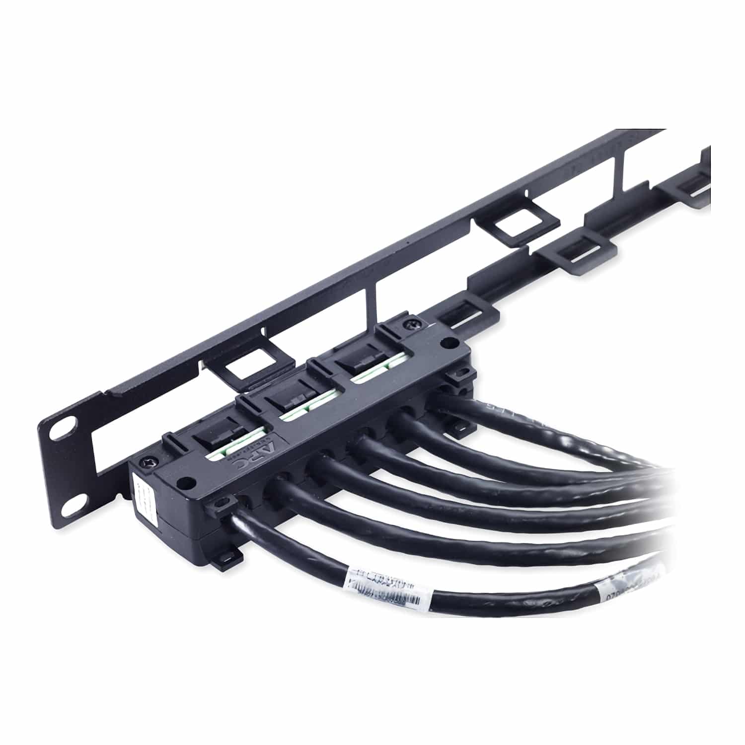 APC datadistributiekabel, CAT6 UTP CMR 6XRJ-45 zwart, 60ft (18,2 m) - Afbeelding 8