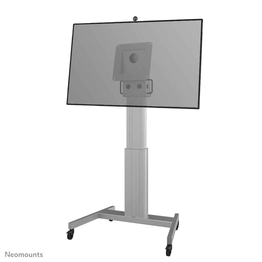 Neomounts NM-HUB2LIFTSILVER TV trolley tot 50" - gemotoriseerd