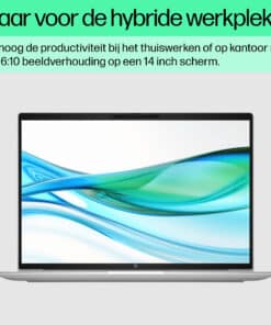 HP ProBook 460 G11 Intel Core Ultra 7 155U Laptop 40,6 cm (16") WUXGA 16 GB DDR5-SDRAM 512 GB SSD Wi-Fi 6E (802.11ax) Windows 11 Pro AI PC Zilver - Afbeelding 3