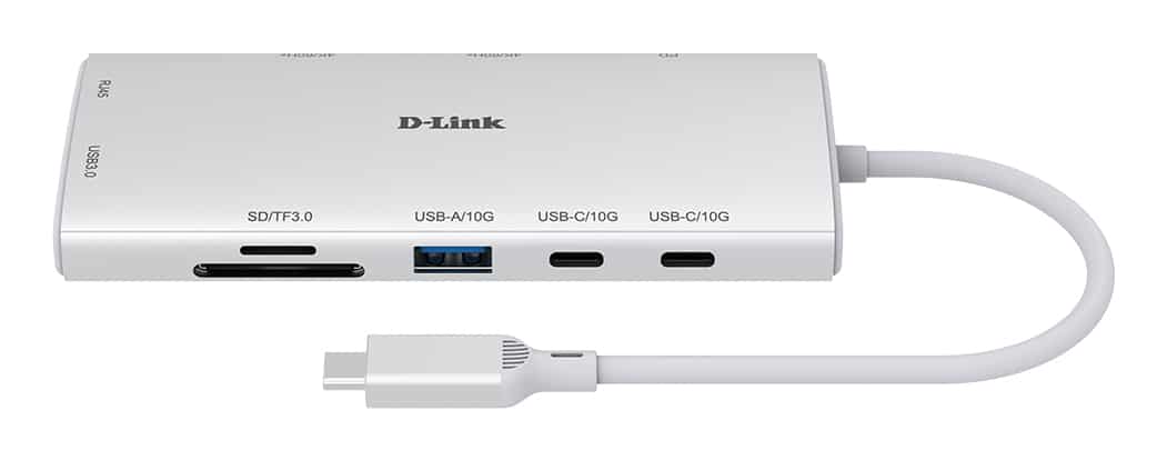 D-Link DUP-A01 interface hub USB 3.2 Gen 1 (3.1 Gen 1) Type-C 10000 Mbit/s Wit