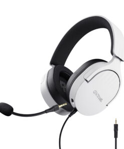 Trust GXT 489W Fayzo Gaming Headset - Multi-platform gamingheadset – Afneembare microfoon – 50 mm drivers – Zwart/Wit
