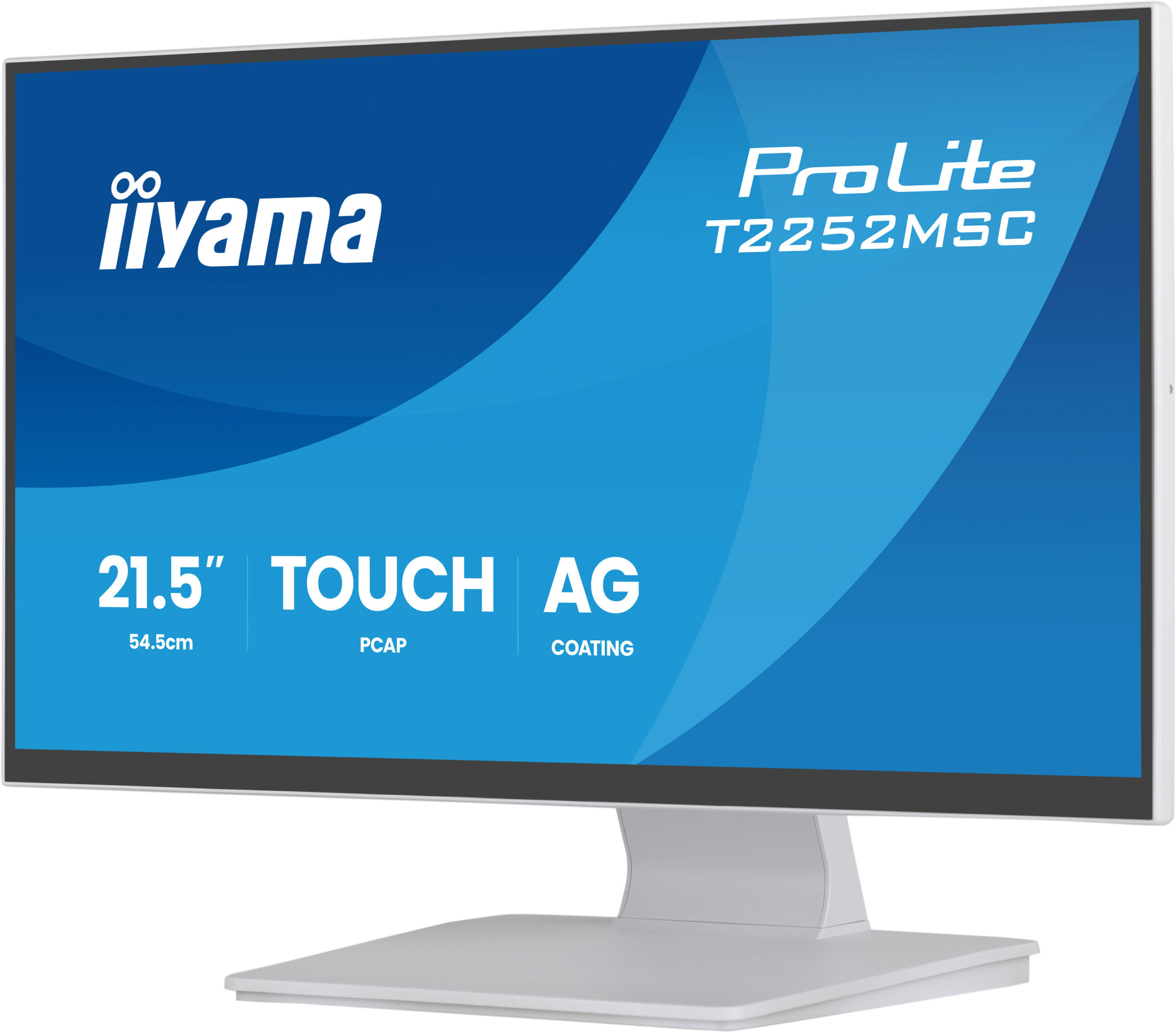 iiyama ProLite T2252MSC-W2AG computer monitor 54,6 cm (21.5") 1920 x 1080 Pixels Full HD LCD Touchscreen Wit - Afbeelding 4
