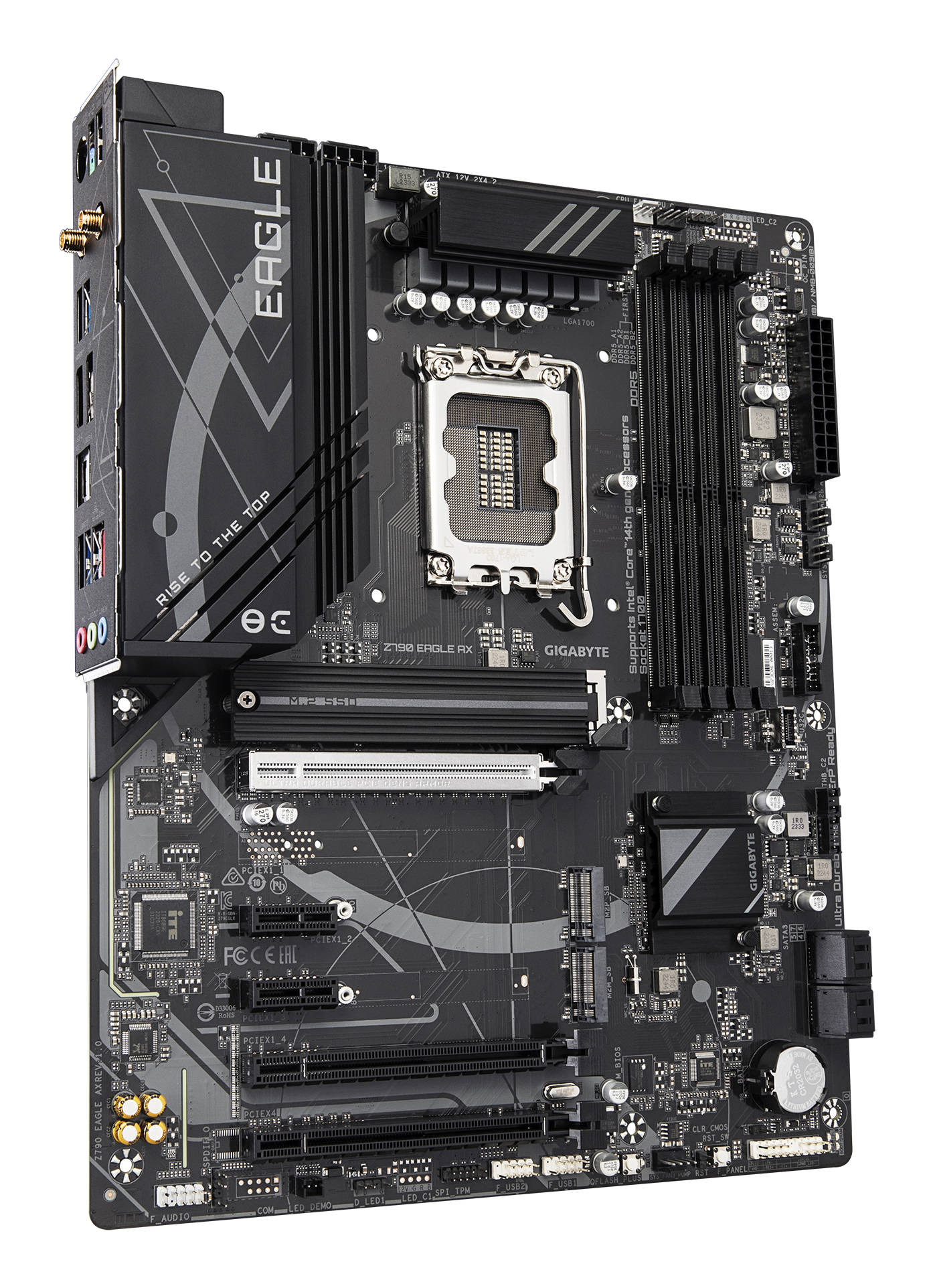 GIGABYTE Z790 EAGLE AX moederbord Intel Z790 Express LGA 1700 ATX - Afbeelding 3