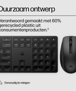 HP 650 draadloze toetsenbord- en muiscombinatie - Afbeelding 6