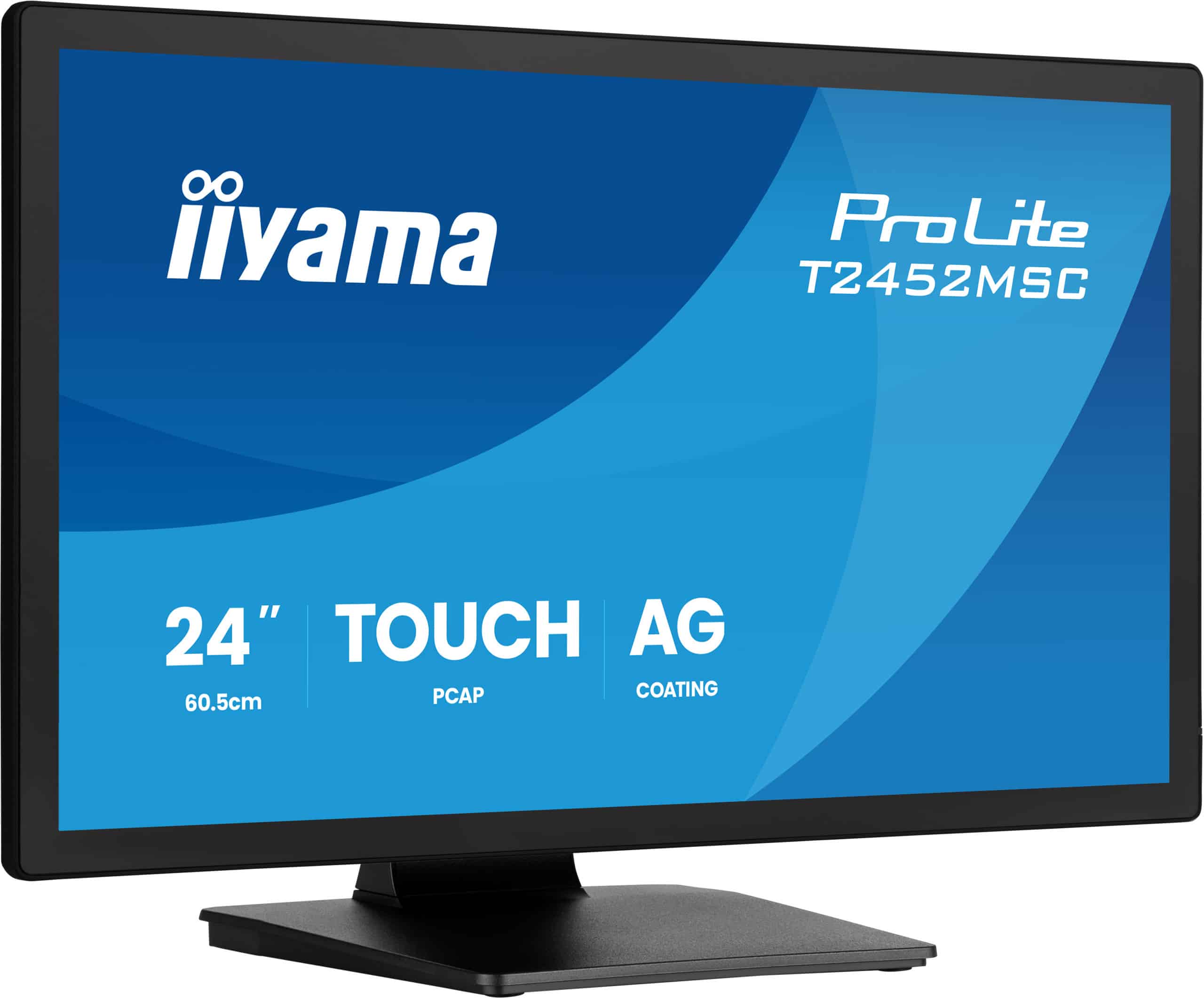 iiyama ProLite T2452MSC-B2AG computer monitor 61 cm (24") 1920 x 1080 Pixels Full HD LED Touchscreen Zwart - Afbeelding 2