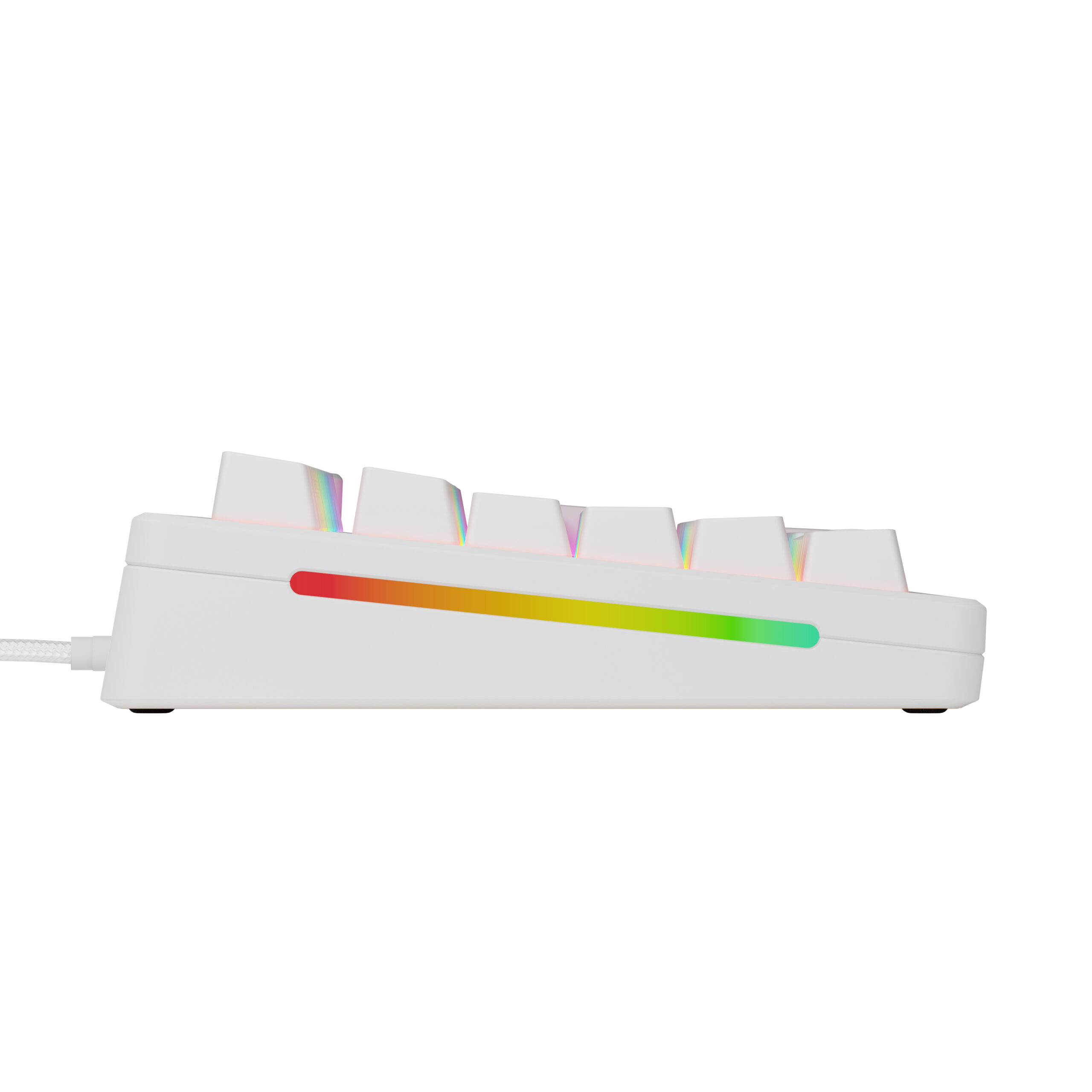 Glorious Gaming GMMK 3 HE 100% Prebuilt toetsenbord Gamen USB QWERTY Amerikaans Engels Wit - Afbeelding 7