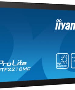 iiyama OTF2216MC-B1 computer monitor 54,6 cm (21.5") 1920 x 1080 Pixels Full HD LCD Touchscreen Zwart - Afbeelding 3
