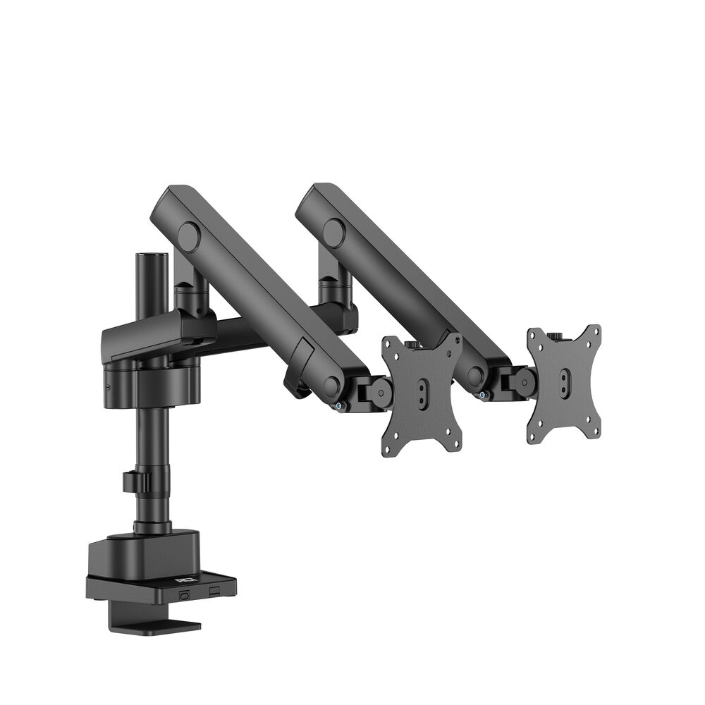 ACT Monitorarm 35" office solid pro, mechanische veer, 2 schermen - Afbeelding 4