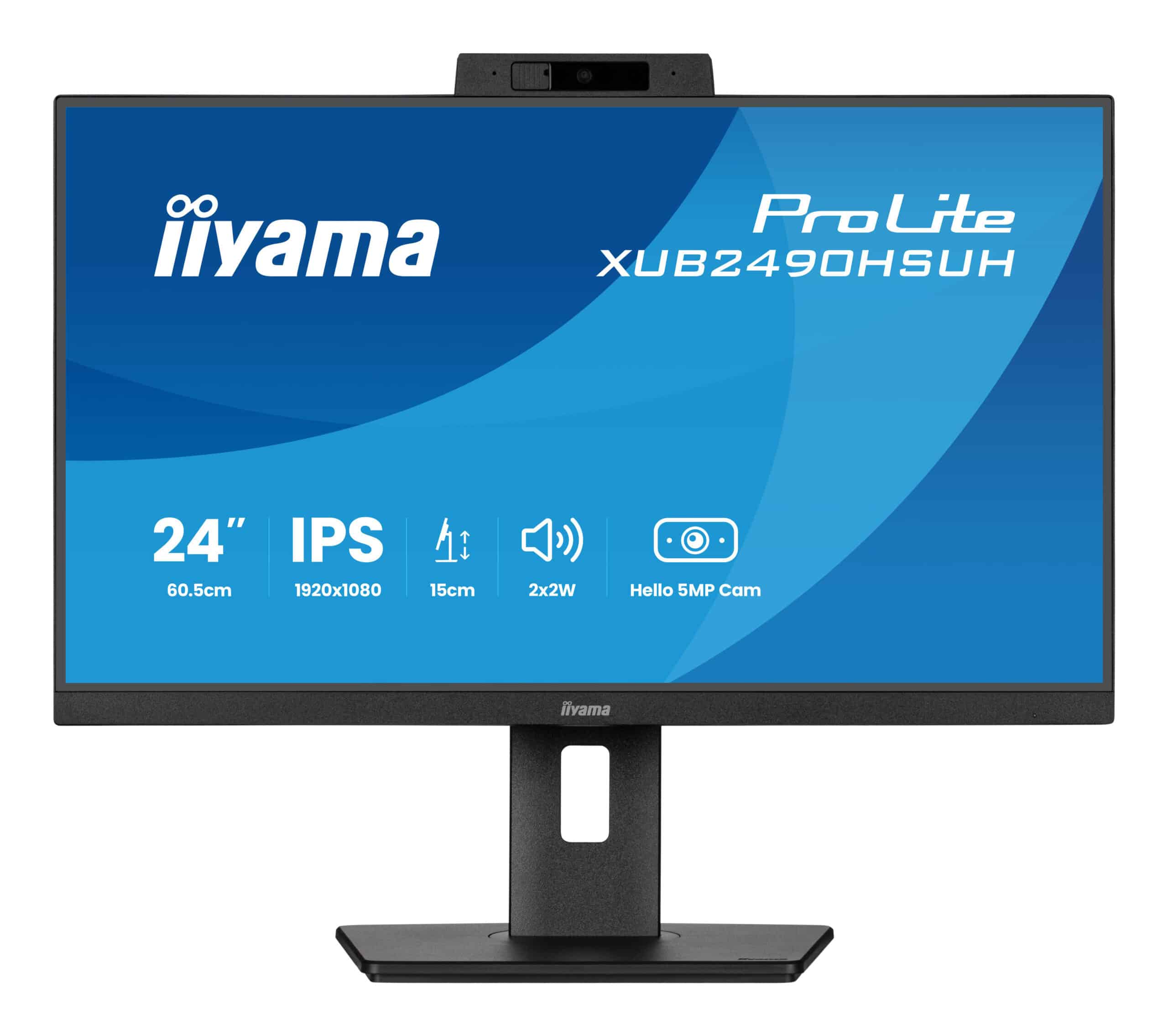 iiyama XUB2490HSUH-B2 computer monitor 60,5 cm (23.8") 1920 x 1080 Pixels Full HD LED Zwart - Afbeelding 4