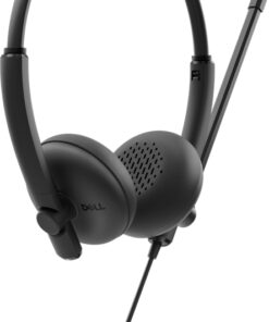 DELL WH125 Headset Bedraad Hoofdband Kantoor/callcenter USB Type-A Zwart - Afbeelding 3