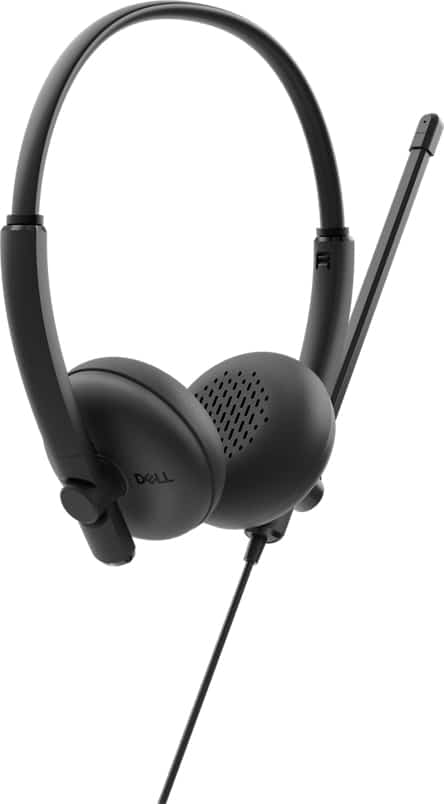 DELL WH125 Headset Bedraad Hoofdband Kantoor/callcenter USB Type-A Zwart - Afbeelding 3