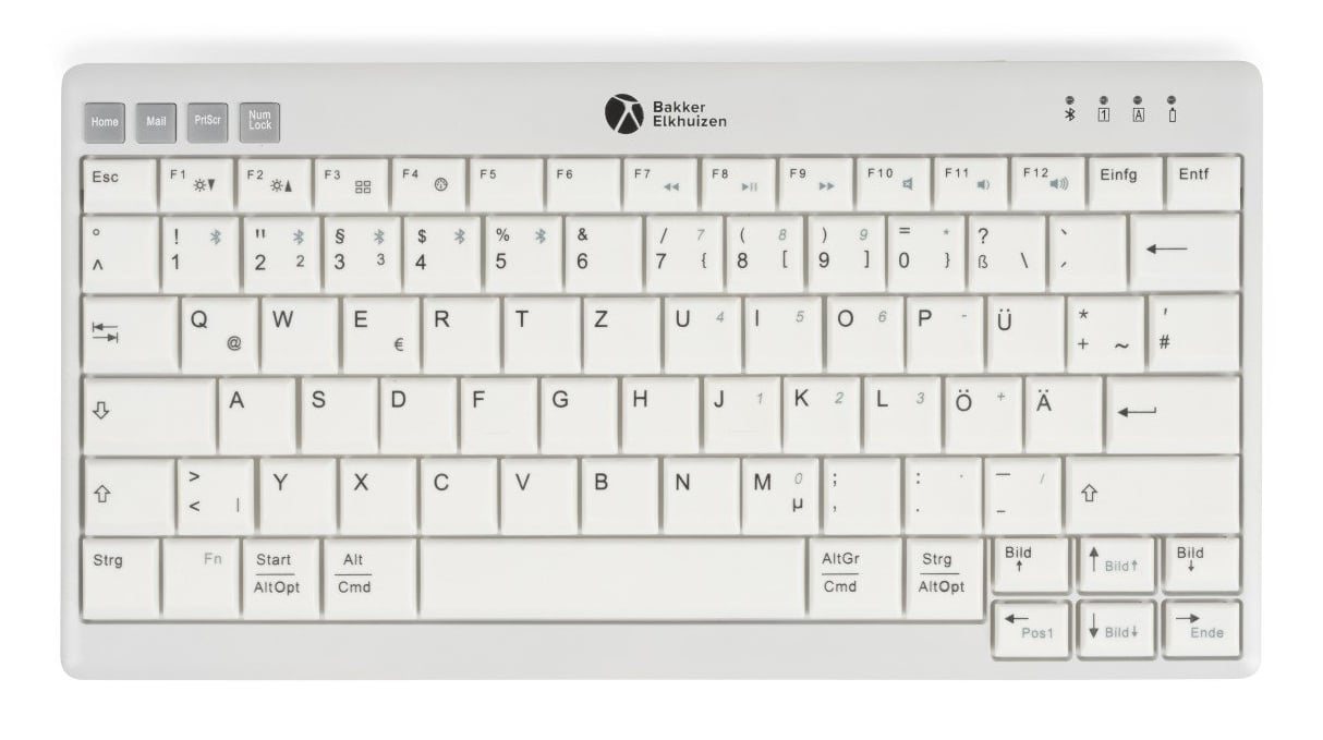 BakkerElkhuizen UltraBoard 950 V2 Wireless UK Qwerty Toetsenbord