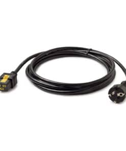 APC Stroomkabel, blokkerend C19 naar CEE/7 Schuko, 3,0 m