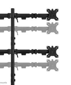 Neomounts DS60-600BL2-2 Quadruple monitorarm voor vier schermen 10-32" - Afbeelding 7
