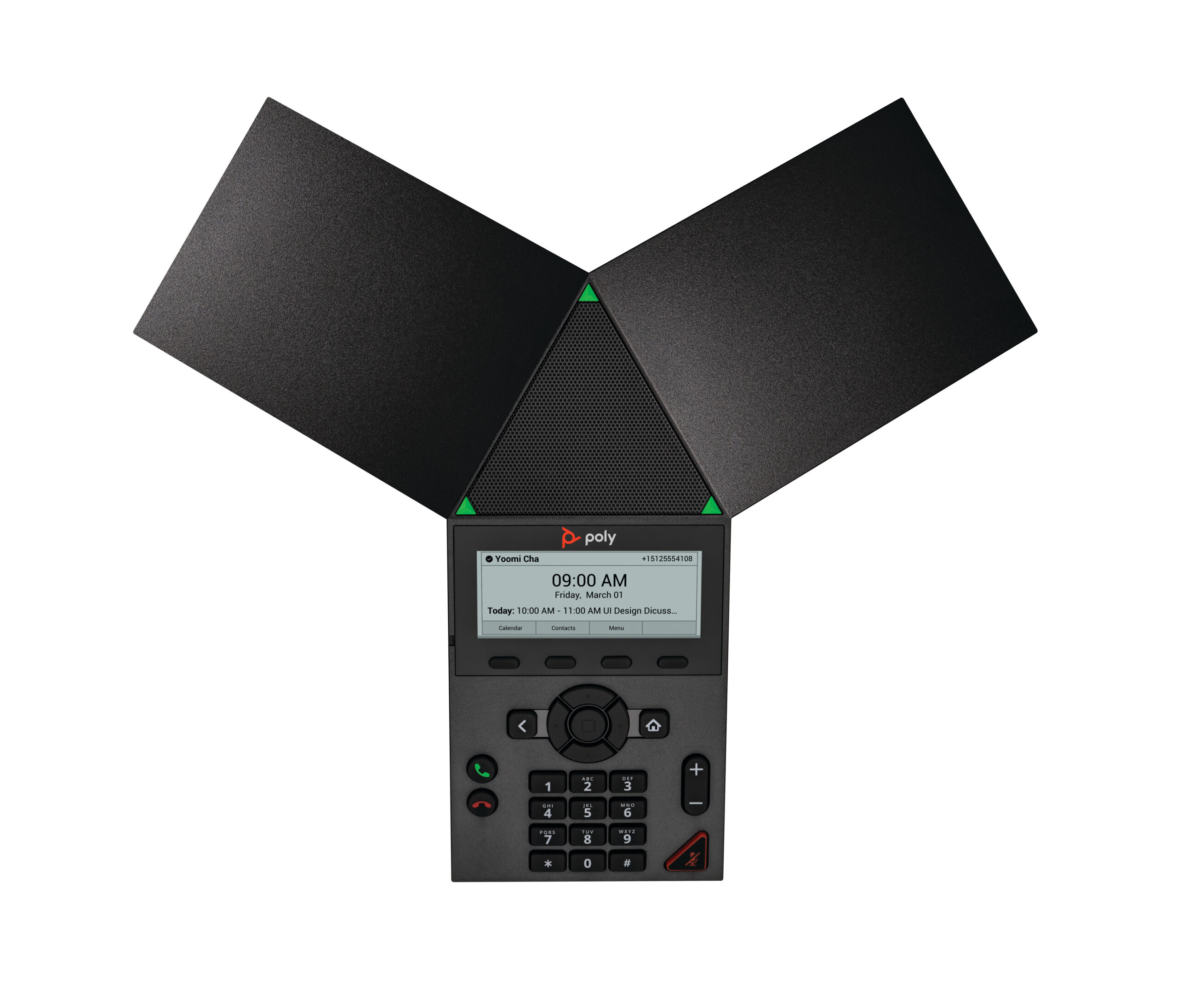 HP Poly Trio 8300 IP-conferentietelefoon, PoE-ondersteuning - Afbeelding 4