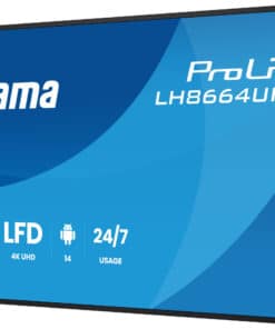 iiyama LH8664UHS-B3AG beeldkrant Digitale signage flatscreen 2,17 m (85.6") Wifi 500 cd/m² 4K Ultra HD Zwart Type processor Android 24/7 - Afbeelding 6