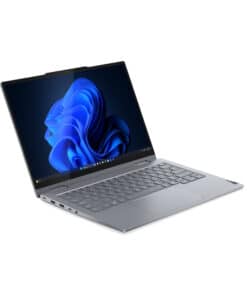 Lenovo ThinkBook 14 2-in-1 G5 IAU Intel Core Ultra 5 225U Hybride (2-in-1) 35,6 cm (14") Touchscreen WUXGA 16 GB DDR5-SDRAM 512 GB SSD Wi-Fi 6E (802.11ax) Windows 11 Pro Belgisch Grijs Laptop - Afbeelding 3