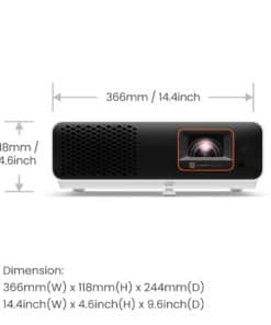 BenQ X500i Projector met korte projectieafstand 2200 ANSI lumens DLP UHD 4K (3840x2160) Zwart, Wit - Afbeelding 7
