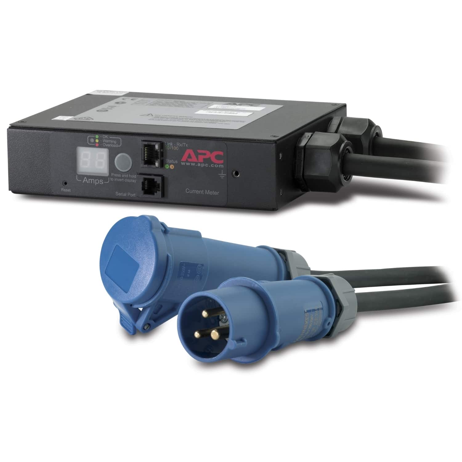 APC In-Line-stroommeter, 16 A, 230 V, IEC309-16 A, 2P+G - Afbeelding 2