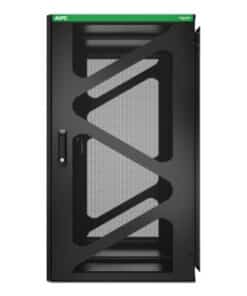 APC NetShelter WX AR124SM - 19inch Wand patchkast, 24U/HE, 800MM diep, Zijmontage, Gemonteerd