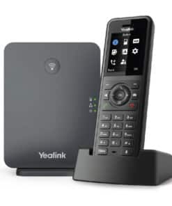 Yealink W77P IP telefoon Zwart TFT
