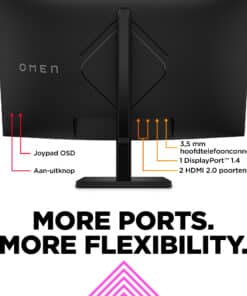 OMEN by HP 31,5 inch QHD 165 Hz Curved gaming monitor - OMEN 32c - Afbeelding 2