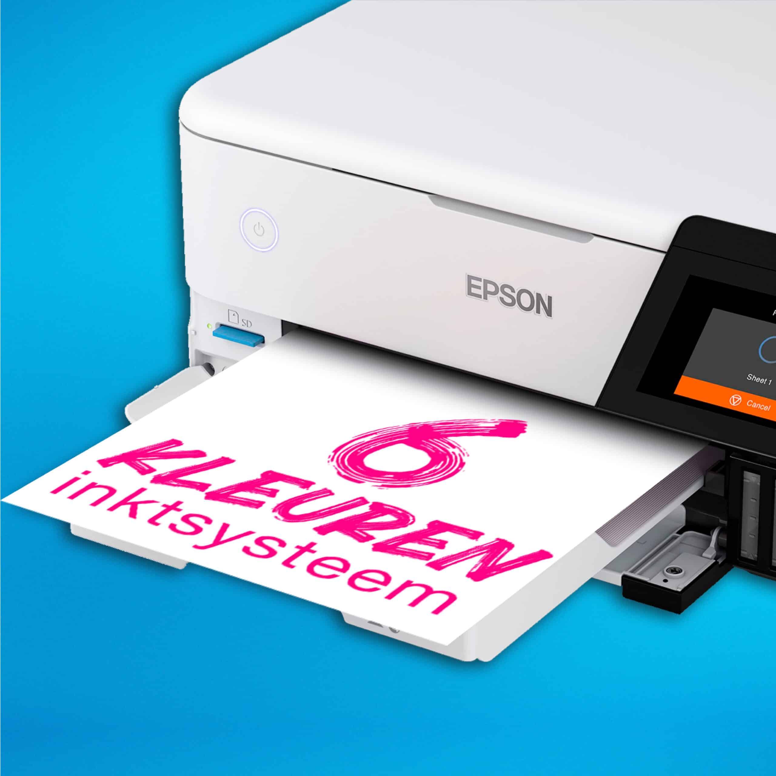 Epson EcoTank ET-8500 A4 Wi-Fi-fotoprinter met inkttank - Afbeelding 7