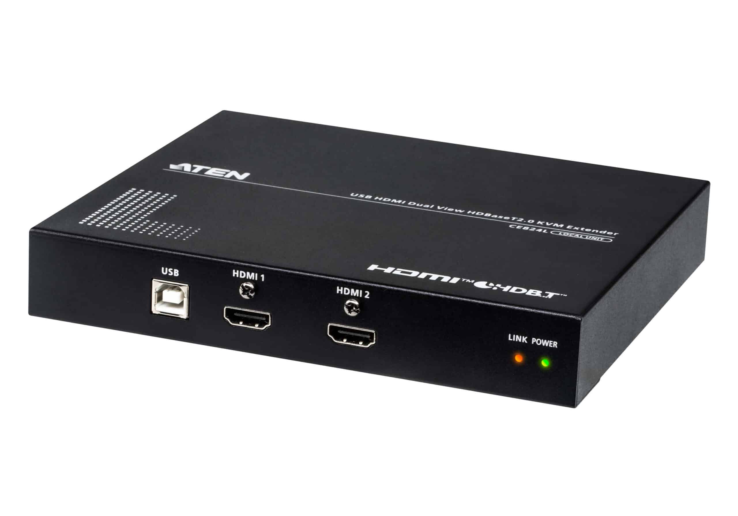 ATEN USB HDMI Dual View HDBaseT 2.0 KVM verlenger (4K@100 m voor Single View) - Afbeelding 4