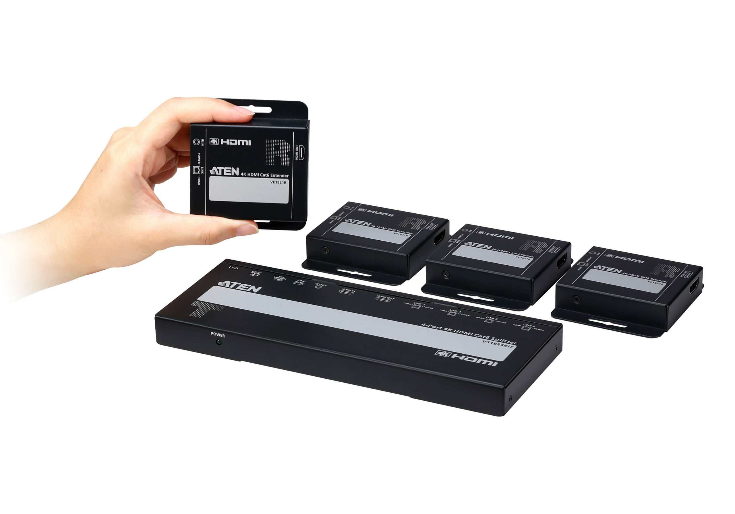 ATEN VS1824KIT-AT-G video splitter HDMI 2x HDMI - Afbeelding 7