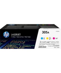 HP 305A originele cyaan/magenta/gele LaserJet tonercartridge, 3-pack