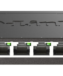 D-Link DGS-108 Unmanaged L2 Gigabit Ethernet (10/100/1000) Zwart