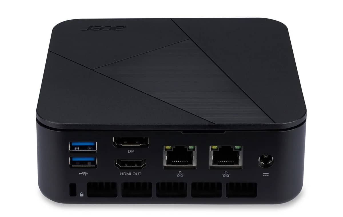 Acer Veriton N N1502G-12N0U Intel N N100 DDR4-SDRAM SSD Mini PC Zwart - Afbeelding 3