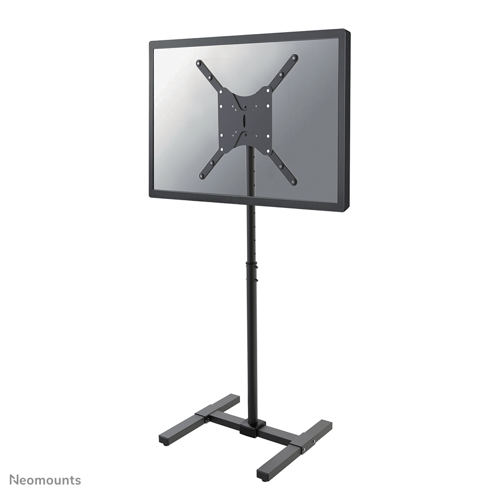 Neomounts NS-FS100BLACK Monitor Vloer steun, 22-55", 25 kg, 400x400 mm, 160 cm, Black