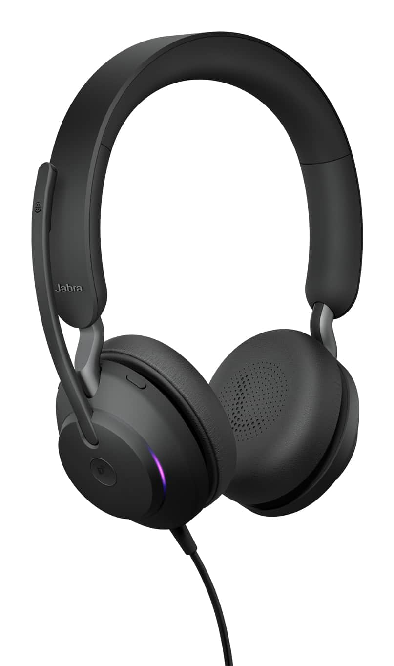 Jabra Evolve2 40 SE Headset Bedraad Hoofdband Oproepen/muziek USB Type-C / USB Type-A Zwart - Afbeelding 3