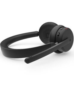 Lenovo 6550 Headset Draadloos Hoofdband Kantoor/callcenter USB Type-C Bluetooth Zwart - Afbeelding 7