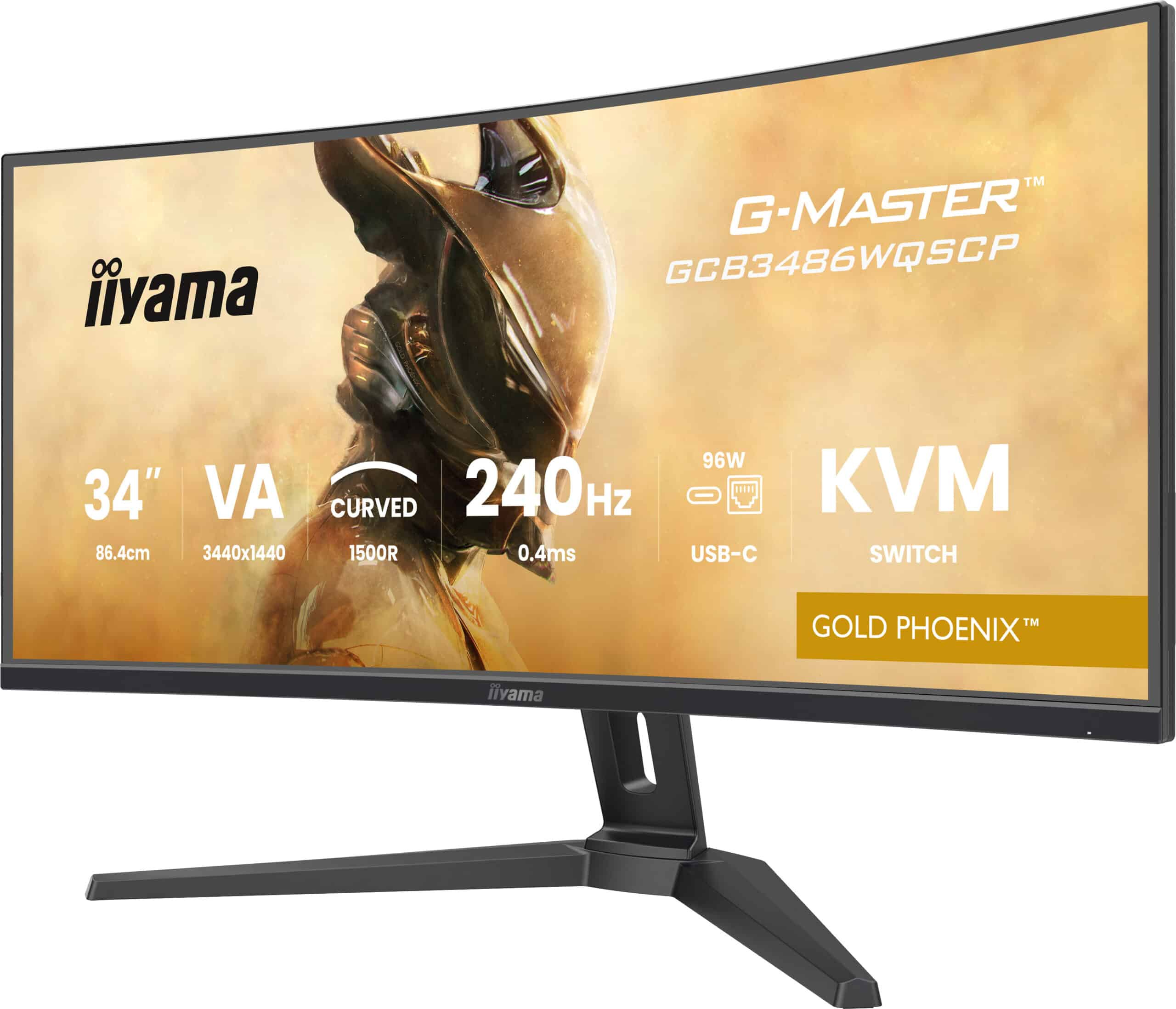 iiyama G-MASTER GCB3486WQSCP-B1 computer monitor 86,4 cm (34") 3440 x 1440 Pixels UltraWide Quad HD Zwart - Afbeelding 8