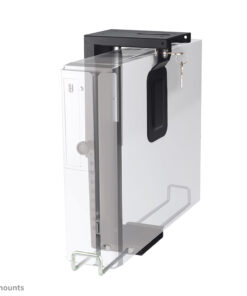 Neomounts CPU-D075BLACK/LK CPU houder - vergrendelbaar - max 10 kg - universeel