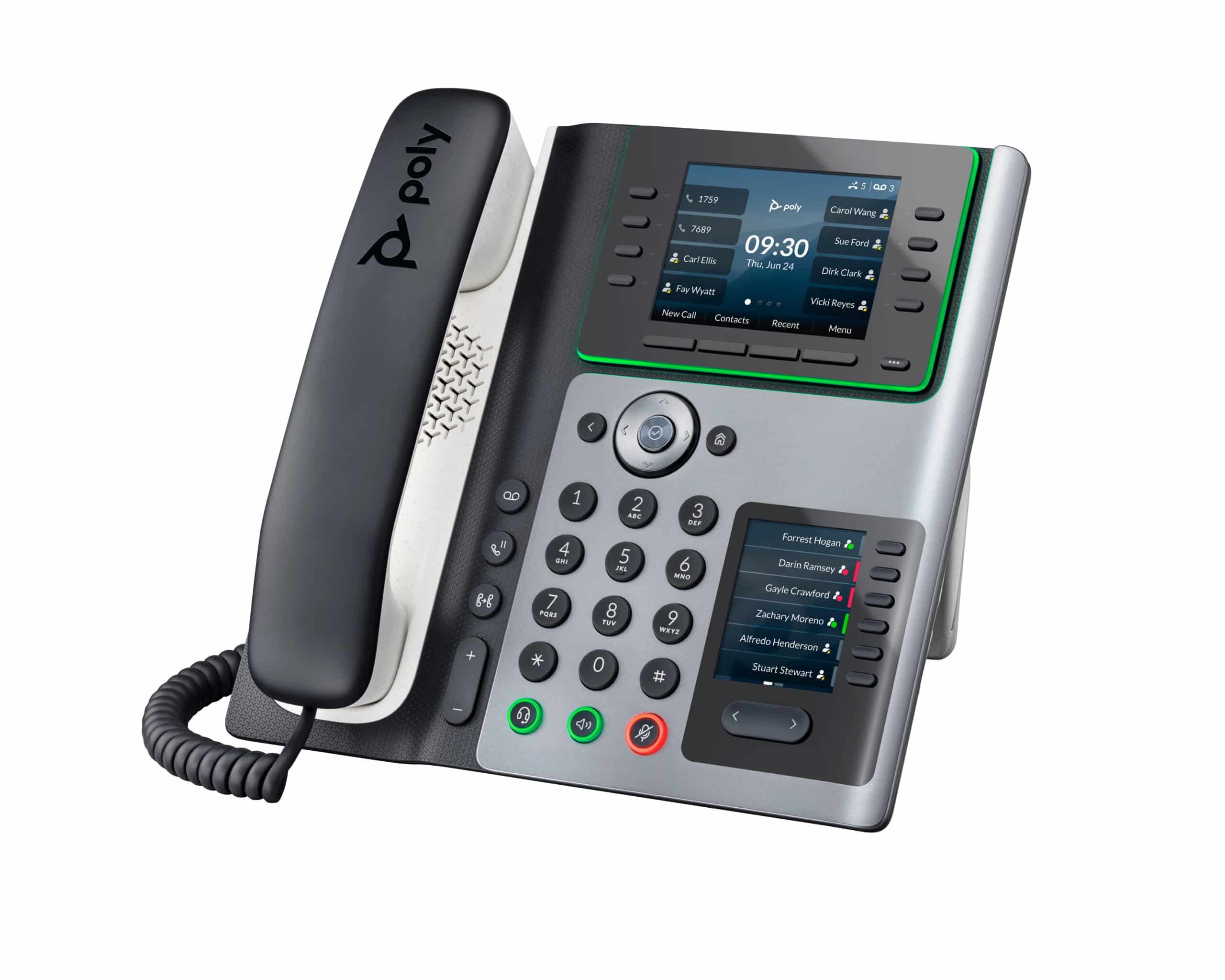 HP Poly Edge E450 IP-telefoon met PoE-ondersteuning - Afbeelding 6